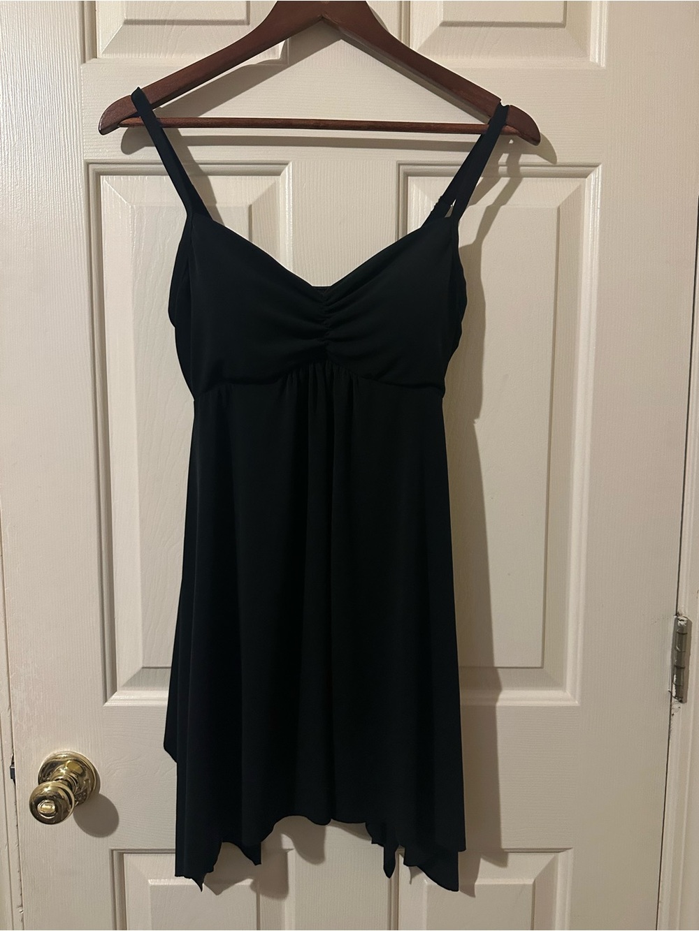 Magicsuit Black Spaghetti Strap Swim Dress or Tankini